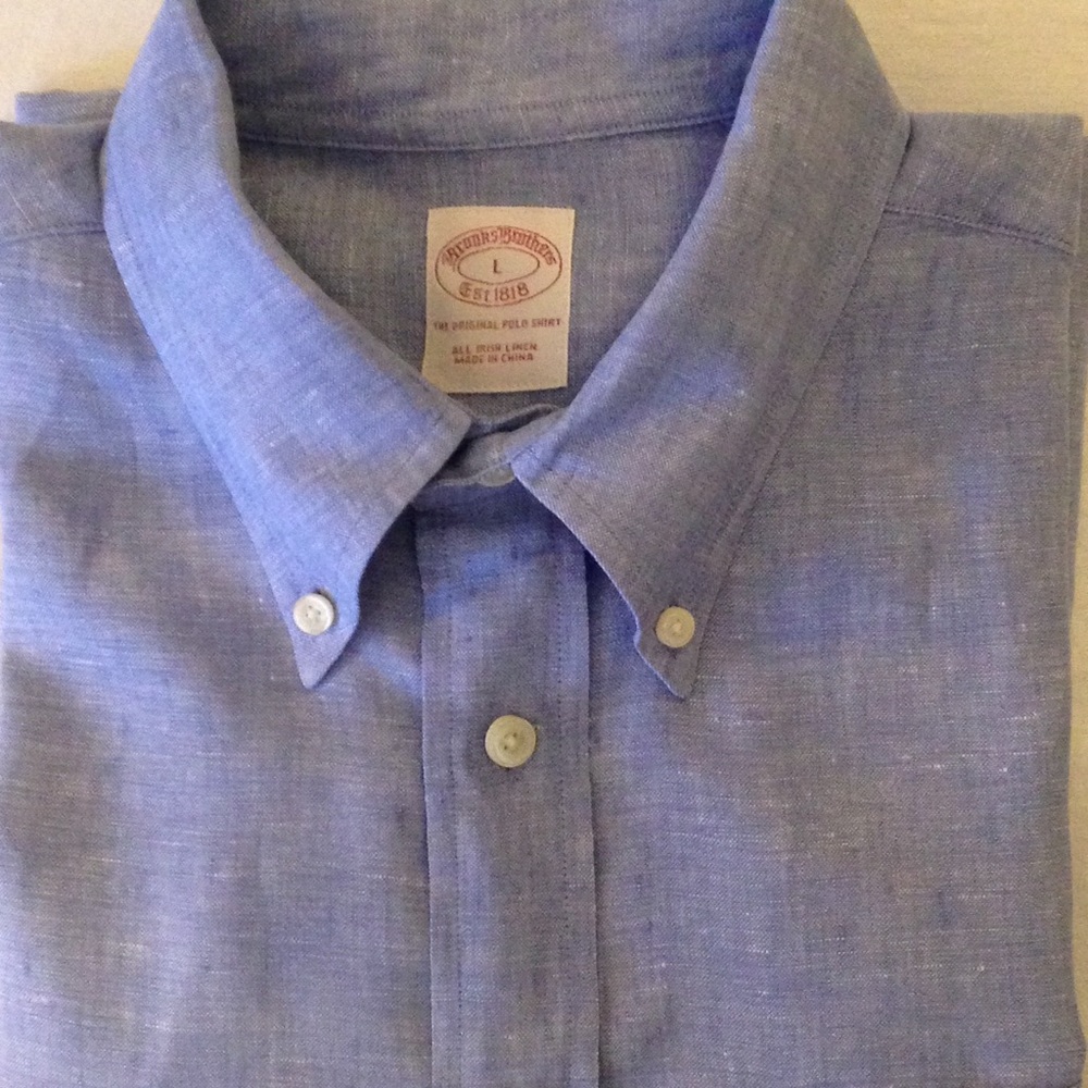 Brooks Brothers Linen Shirt